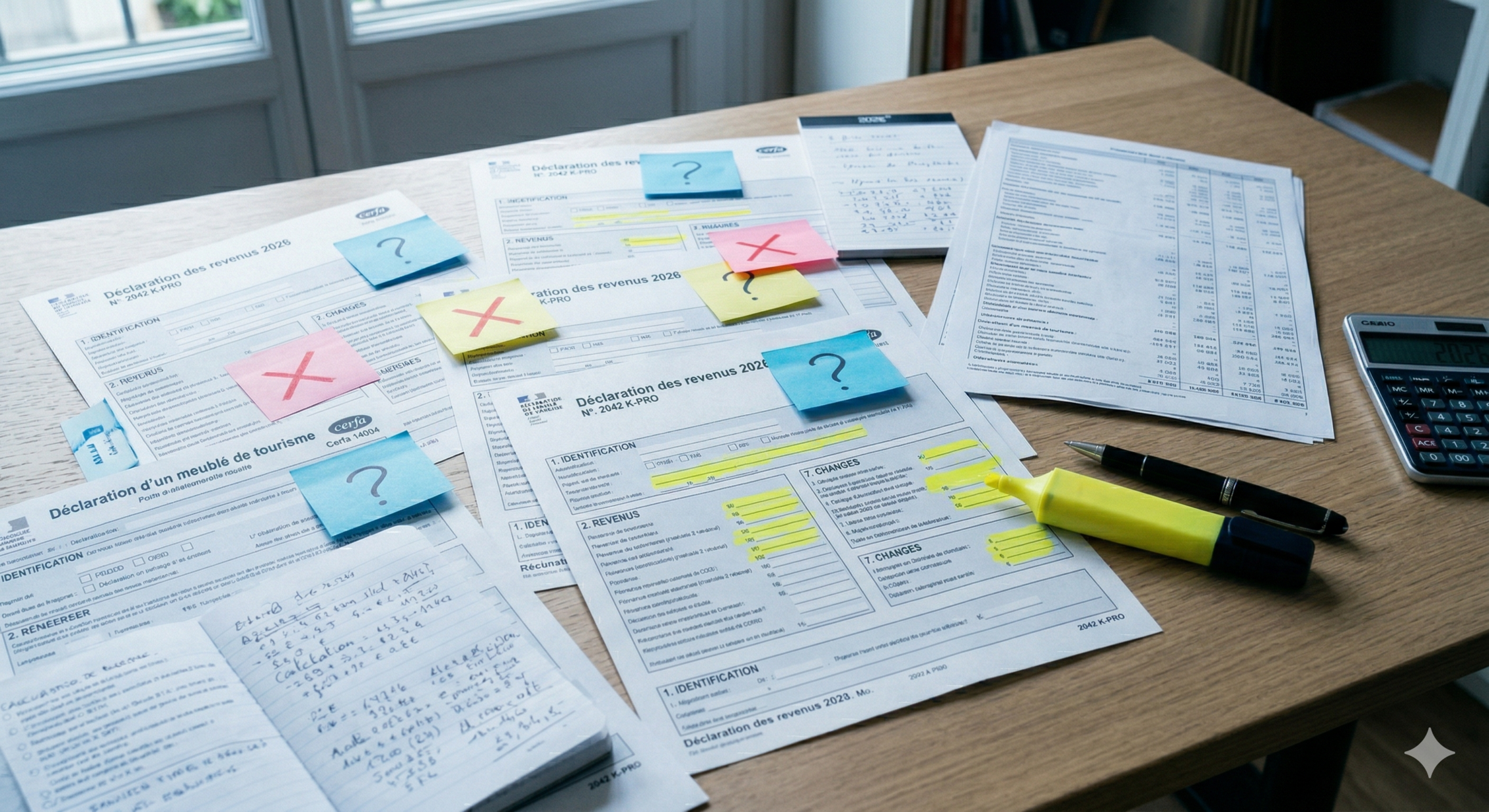Revenus oubliés ou mal classés — déclaration 2026 Documents fiscaux et justificatifs de revenus pour la déclaration impôts 2026