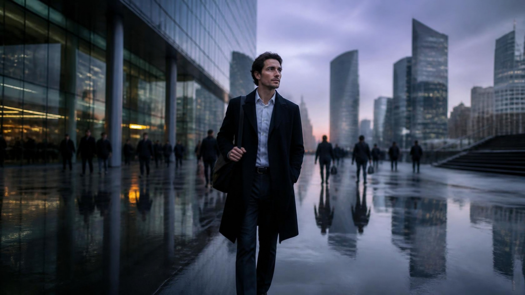 Rupture conventionnelle — après la fin du contrat, différés et allocation chômage Après une rupture conventionnelle : un cadre quitte une tour de bureaux du quartier d'affaires, un chapitre se ferme et l'assurance chômage prend le relais
