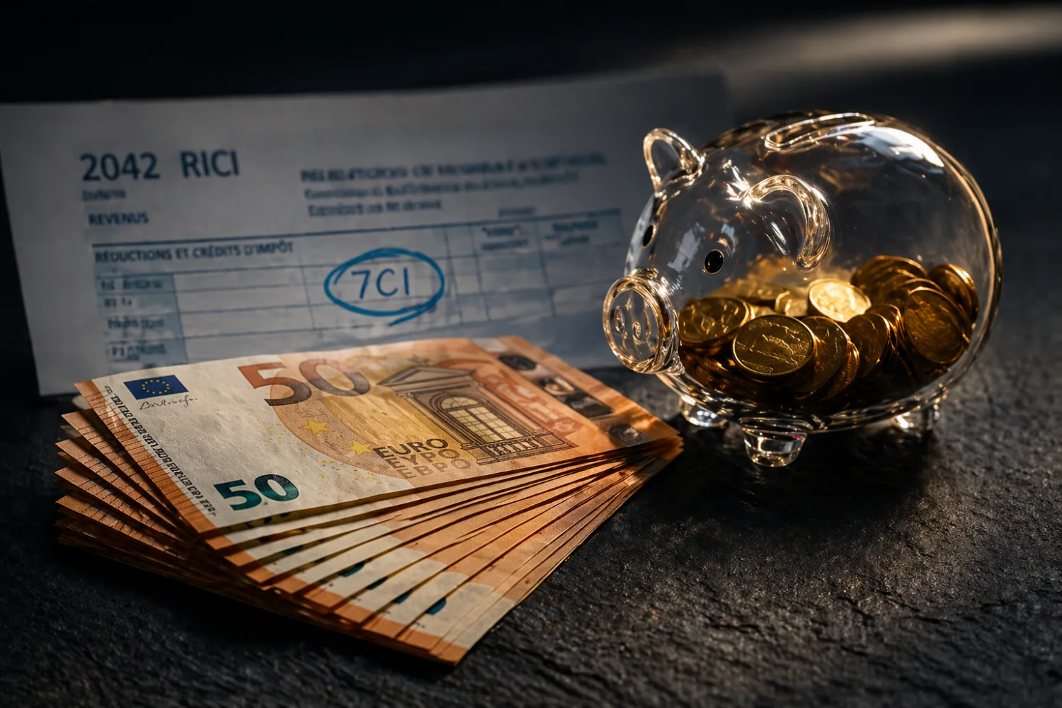 Réduction IR-PME 2026 — 18 % de l'apport en capital, case 7CI Réduction d'impôt IR-PME 2026 — investissement au capital d'une PME, formulaire 2042 RICI et calcul de la réduction